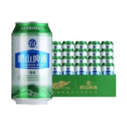 88VIP：TSINGTAO 青岛啤酒 青啤崂山 330ml*24罐*4件