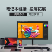 创维（Skyworth）28英寸 4K显示器 IPS  10.7亿色 HDR技术 Type-C+手机投屏 升降底座 电脑高清HDMI（28U1）