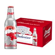 百威（Budweiser）x JOY联名款 DJ JOY电音瓶 355ml*24瓶 礼盒（新老版本随机发货）