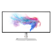 微星 MSI 34英寸 5K2K NanoIPS  3DA1显示屏 HDR600 DCI-P398% 21:9超宽带鱼屏 21:9 PS341WU