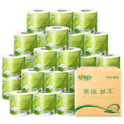 plus会员：心相印卷纸 茶语系列卫生纸巾4层140g*27卷筒纸*4件