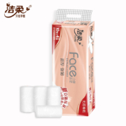 京东特价app: 洁柔 粉Face卷纸无芯卷纸加厚4层 700g/10卷