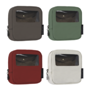 国誉（KOKUYO） 一米新纯系列WSG-KUSK291收纳窗口包小巧化妆包便捷手账包可视笔袋包包 红色28.2元 (需用券)