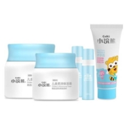 小浣熊 儿童保湿面霜 30g*2件 送唇膏
