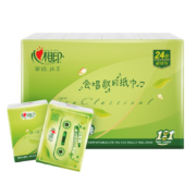 京东特价APP：心相印 手帕纸面巾纸4层*6片*24包