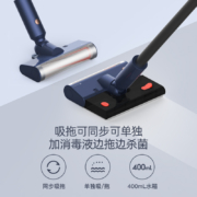 德尔玛无线吸尘器拖地一体机手持式强力大吸力家用车载除螨二合一