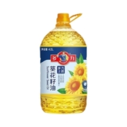 【3人团】多力葵花籽油4.5L桶 一级压榨含维生素E 食用油植物油65.9元