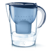 PLUS会员：BRITA 碧然德 Marella海洋系列 滤水壶 蓝色 一壶十一芯
