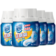 家安（HomeAegis）洁厕灵洁厕霸自动洁厕宝4瓶装 227g*4瓶 厕所马桶清洁剂洁厕液蓝泡泡除臭去污洁厕块洁厕净