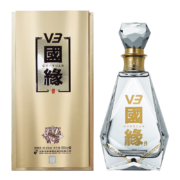 今世缘 国缘V3 幽雅醇厚型白酒 40.9度 500ml 单瓶装（赠礼品袋）