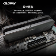 光威（Gloway）16G DDR4 3000 台式机内存 天策系列-摩登灰
