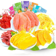 【山果夫】3袋共220g厚切芒果干