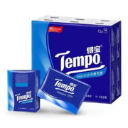 京东特价APP：Tempo 得宝手帕纸  4层7张/包 1条12包
