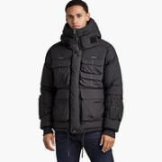 G-Star Raw Field 男士工装多袋连帽棉服外套D20516
