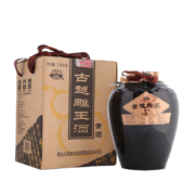 古越龙山 绍兴黄酒 古越雕王 花雕糯米酒 半甜型 2.5KG 坛装