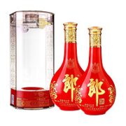 LANGJIU 郎酒 红花郎15 53%vol 酱香型白酒 500ml*2瓶 双支装