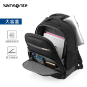 samsonite新秀丽双肩包男士通勤商务背包15.6英寸电脑包大容量轻商务出差//39V 大容量经典款-16英寸电脑