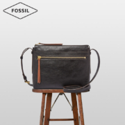 Fossil 化石 Campbell系列 女士真皮单肩斜挎包 SHB2000001/SHB2000210