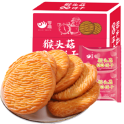 京东特价APP：零趣 猴头菇风味饼干整箱 500g