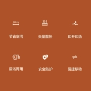 格力（GREE）移动地暖/取暖器/电暖器/取暖电器家用/防水浴室踢脚线地暖器（NJF-X6020）