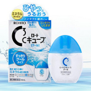 日本原装进口：乐敦清 C3隐形眼镜眼药水 13mlx2瓶