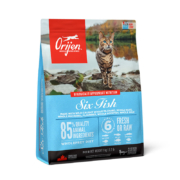 渴望(Orijen)加拿大进口干粮全猫猫粮无谷六种鱼猫粮1KG（新老包装随机发货）