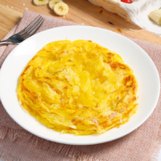俏侬 手抓饼 南瓜味 烘焙食材 2000g 20片/盒 学生早餐开学季 培根火腿番茄酱烤肠伴侣 速冻早餐 冷冻