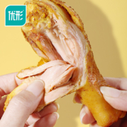 国家队运动员备战保障产品，优形 加个鸡腿 开袋即食鸡腿 130g*6个 赠帆布袋