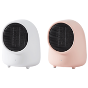 京东京造 桌面取暖器/电暖器 暖风机小型 迷你便携节能 阻燃材料 断电保护 办公室宿舍家用 雪山白