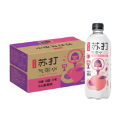 农夫山泉苏打气泡水饮品知夏桃桃味500ml*15纸箱装