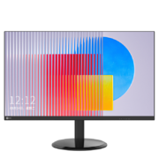 联想来酷 Lecoo 23.8英寸 HDMI 全高清 三边微边框 低蓝光不闪屏 可壁挂 电脑液晶办公显示器 B2411E/H