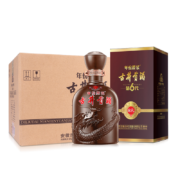 PLUS会员：古井贡酒 年份原浆 第6代 献礼版 50%vol 浓香型白酒 500ml*6瓶 整箱装
