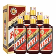 茅台 茅台王子酒 王子酱色 酱香型白酒 53度 500ml*6瓶 整箱装 贵州茅台酒股份有限公司出品