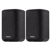 天龙（DENON）HOME150*2 家庭音响 家庭无线智能音响系统 立体声对WiFi蓝牙USB 多房间音乐组合音响（黑色）