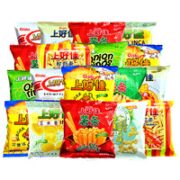 Oishi 上好佳 薯片鲜虾片 多口味混合 20包