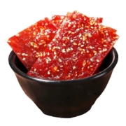 猪肉脯干小吃的休闲食品（含鸡胸肉） 猪肉脯蜜汁原味 500g/袋（活动款）