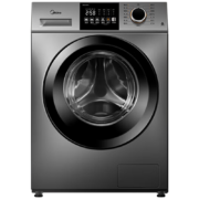 美的（Midea）洗衣机滚筒全自动 10公斤大容量家用 巴氏除菌洗 健康除螨洗 智能家电 简尚系列 【智能除菌】洗烘一体MD100V33WY