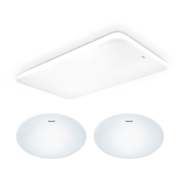 松下（Panasonic）吸顶灯 LED吸顶灯客厅吸顶灯智能米家控制 100瓦长方 HHXSX335 灯具套餐A