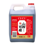 CUCU醋山西特产陈醋粮食酿造凉拌醋饺子醋调味品 1.5L*1桶4度