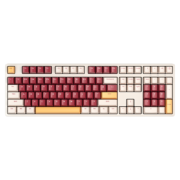 ikbc 时光灰无线键盘机械键盘无线樱桃键盘办公键盘cherry轴樱桃机械键盘 C210日珥有线108键红轴