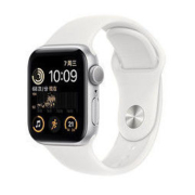 Apple 苹果 Watch SE 2022款 智能手表 40mm GPS款 星光色不锈钢表壳 星光色运动型表带