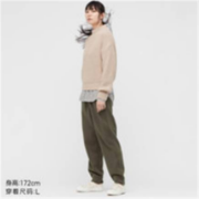 UNIQLO 优衣库 男士休闲保暖抓绒束脚 439598