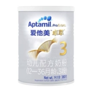 88VIP:Aptamil爱他美卓萃婴幼儿配方奶粉3段12-36个月380g×1罐127.05元包邮（需用券）