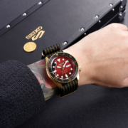 精工（SEIKO）手表 皇后乐队联名限量5号系列日韩表100米防水机械男士腕表 SRPH80K1 生日礼物