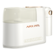 APIXINTL 安本素手持挂烫机家用小型蒸汽熨烫机熨衣机旅游出差便携式熨斗 素奶白