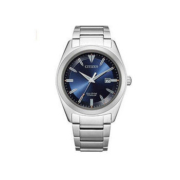 CITIZEN 西铁城 男士石英腕表 AW1640-83L 钛合金光动能