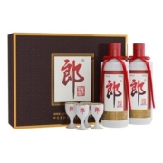 88VIP会员:LANGJIU 郎酒 郎牌郎酒500ml*2酱香型白酒高档礼盒53度 赠红顺280ml*1瓶