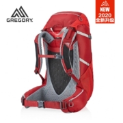 GREGORY Gregory格里高利新升级AMBER琥珀系列 双肩背包女款轻量户外登山徒步双肩背包 琥珀三代44L-红色
