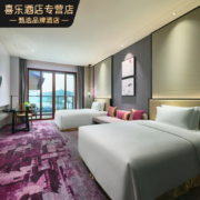全程不加价！无锡融创皇冠假日酒店 高级双床房1晚套餐（含早+欢迎饮品）