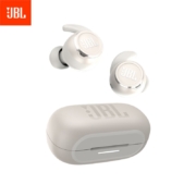 JBL MINI NC白色 蓝牙耳机 主动降噪真无线耳机 无线运动耳机 防水防汗 苹果华为小米安卓通用